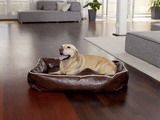 Zvierací pelech Dogbed Leather Brown L